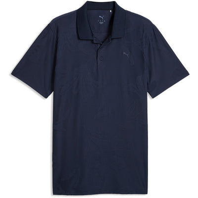 PUMA Golf Shirt - MATTR Prima Bloom Polo - Deep Navy AW26