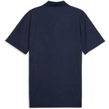 PUMA Golf Shirt - MATTR Prima Bloom Polo - Deep Navy AW26