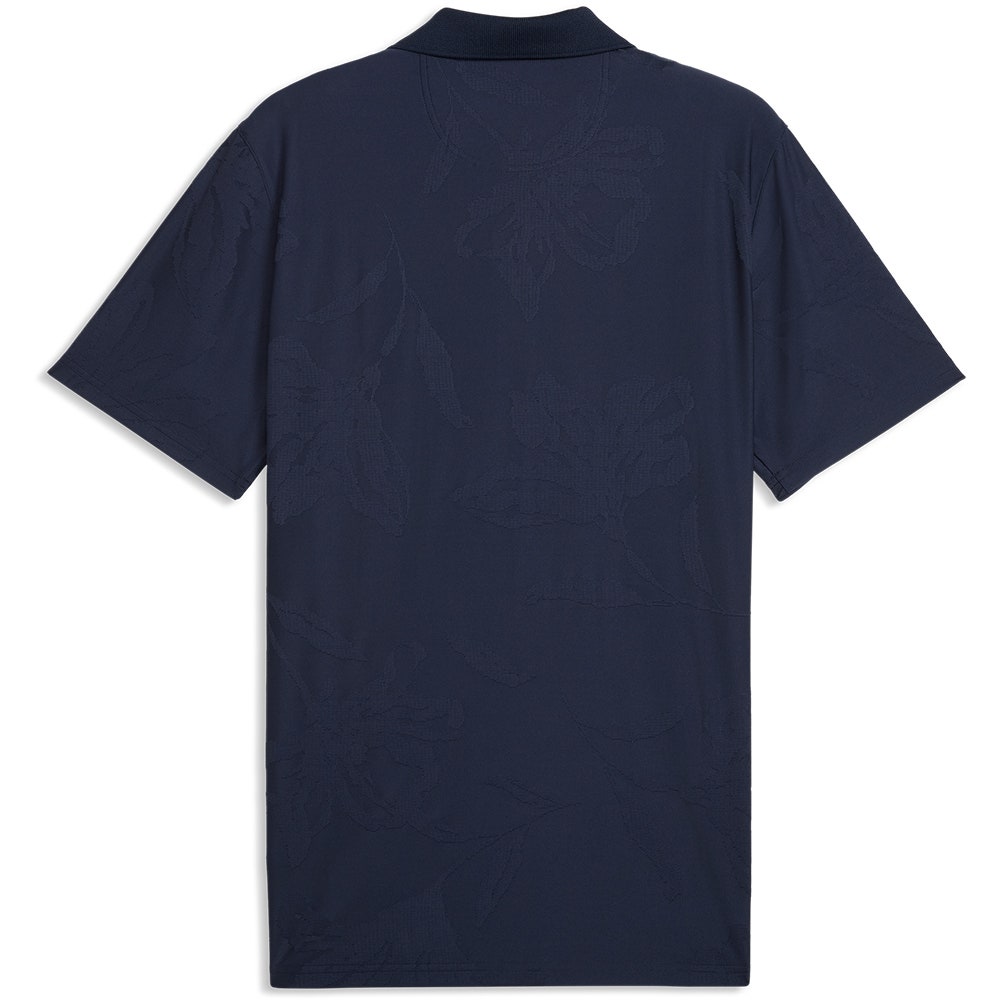 PUMA Golf Shirt - MATTR Prima Bloom Polo - Deep Navy AW26