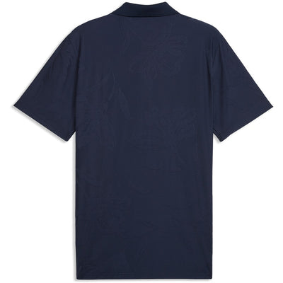 PUMA Golf Shirt - MATTR Prima Bloom Polo - Deep Navy AW26