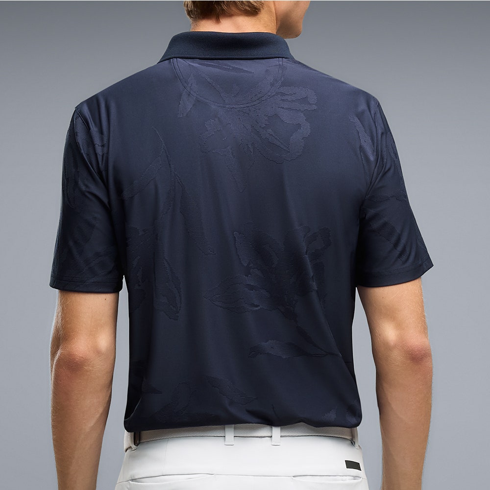 PUMA Golf Shirt - MATTR Prima Bloom Polo - Deep Navy AW26