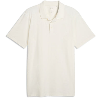 PUMA Golf Shirt - MATTR Prima Bloom Polo - Warm White AW26