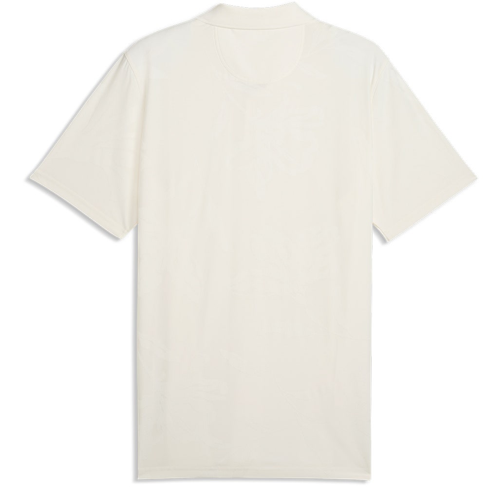 PUMA Golf Shirt - MATTR Prima Bloom Polo - Warm White AW26