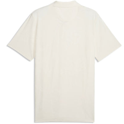 PUMA Golf Shirt - MATTR Prima Bloom Polo - Warm White AW26