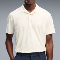 PUMA Golf Shirt - MATTR Prima Bloom Polo - Warm White AW26