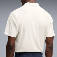 PUMA Golf Shirt - MATTR Prima Bloom Polo - Warm White AW26