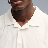 PUMA Golf Shirt - MATTR Prima Bloom Polo - Warm White AW26