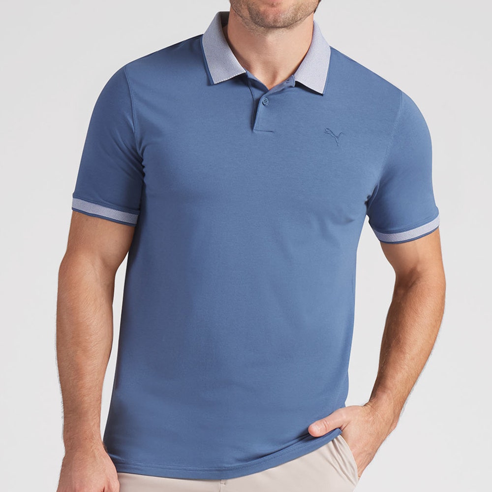 PUMA Golf Shirt - Modalon Crafted Polo - Dark Indigo SS26