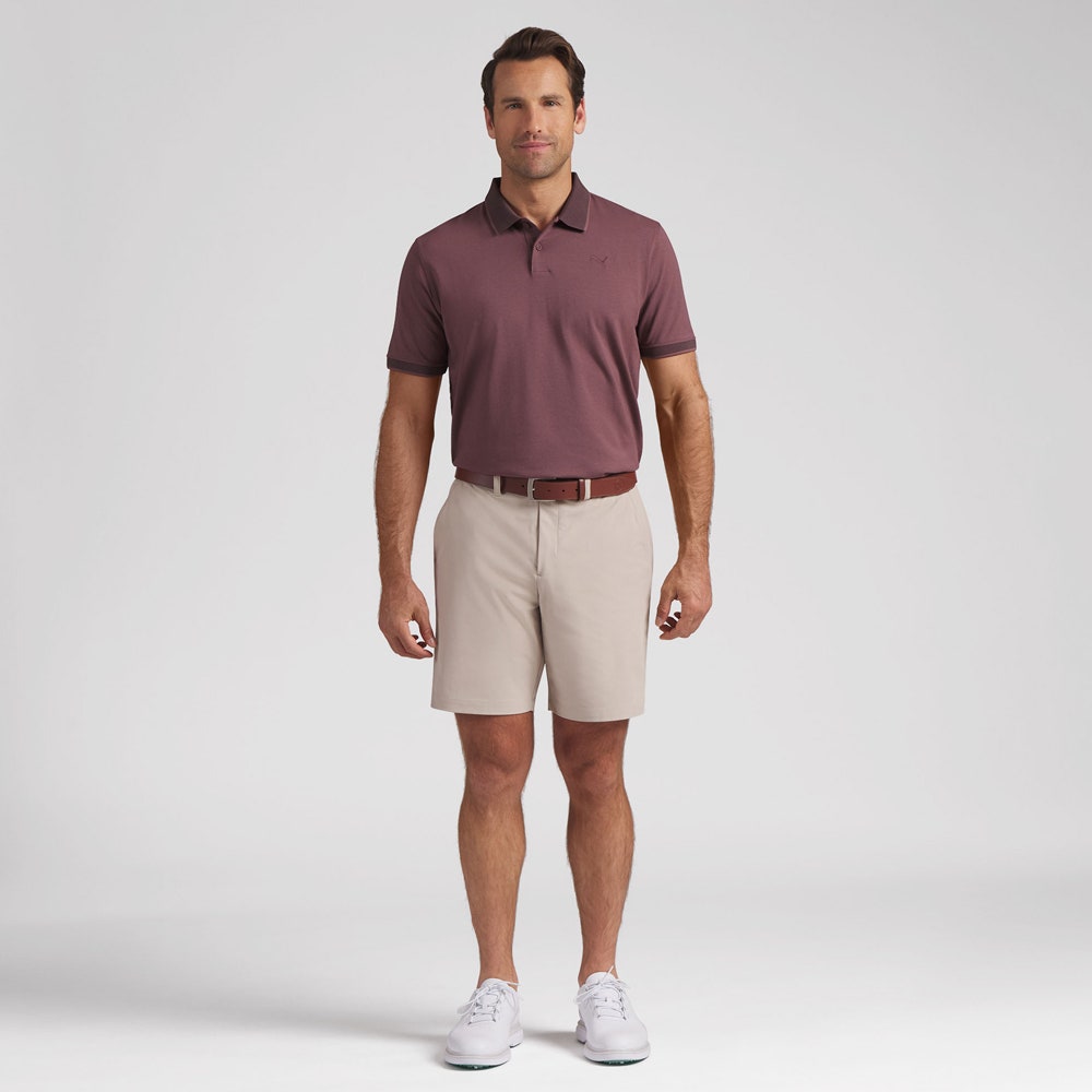 PUMA Golf Shirt - Modalon Crafted Polo - Rich Cocoa AW26