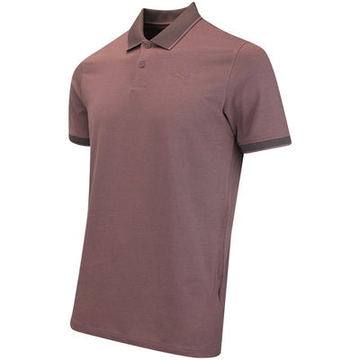 PUMA Golf Shirt - Modalon Crafted Polo - Rich Cocoa AW26