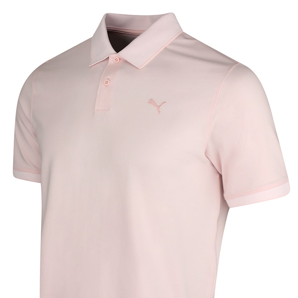 PUMA Golf Shirt - Modalon Crafted Polo - Rose Blossom SS26