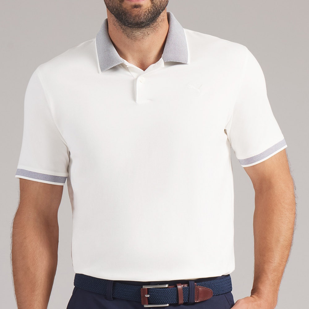 PUMA Golf Shirt - Modalon Crafted Polo - Warm White SS26