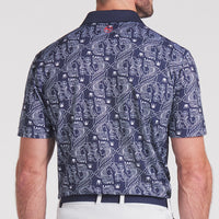 PUMA Golf Shirt - Pique Royal Polo - Deep Navy SS25