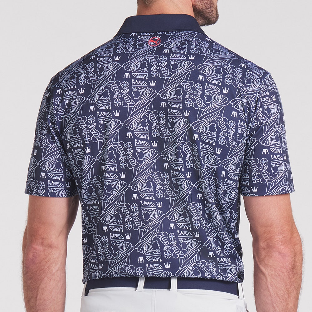 PUMA Golf Shirt - Pique Royal Polo - Deep Navy SS25