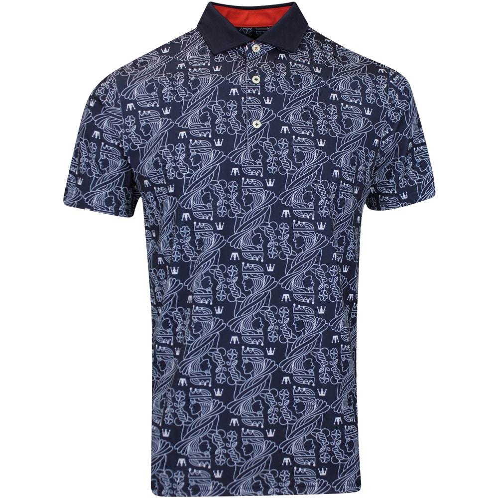 PUMA Golf Shirt - Pique Royal Polo - Deep Navy SS25