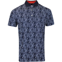PUMA Golf Shirt - Pique Royal Polo - Deep Navy SS25
