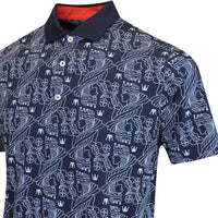 PUMA Golf Shirt - Pique Royal Polo - Deep Navy SS25