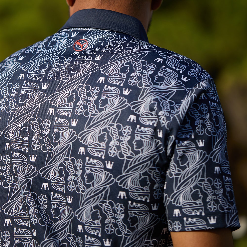 PUMA Golf Shirt - Pique Royal Polo - Deep Navy SS25