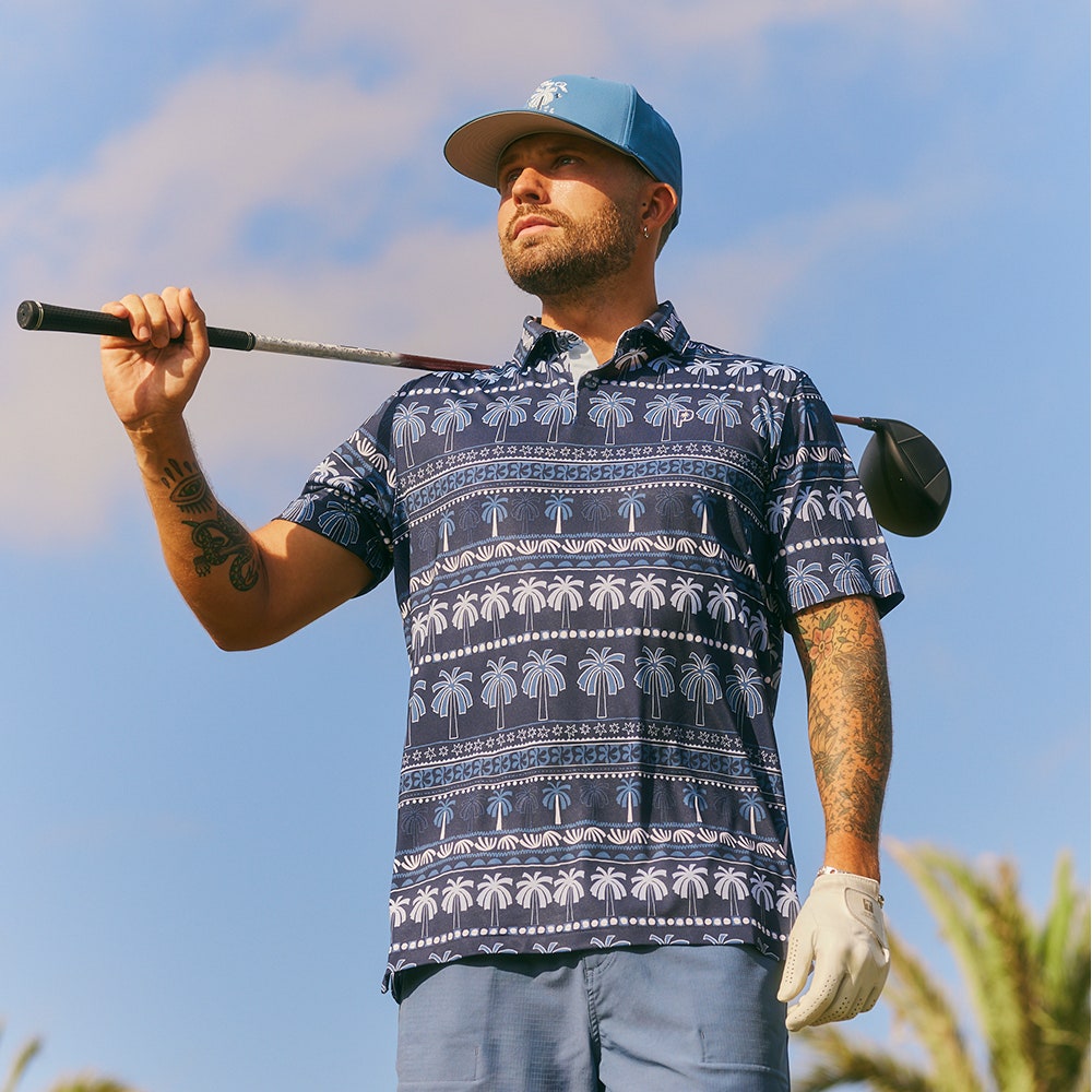 PUMA Golf Shirt - PTC Hero Polo - Deep Navy AW25