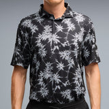 PUMA Golf Shirt - PTC Palm Polo - Black AW26