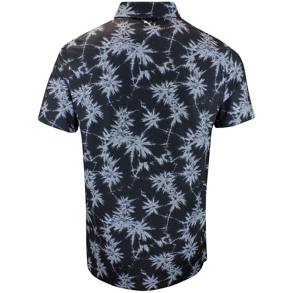 PUMA Golf Shirt - PTC Palm Polo - Black AW26