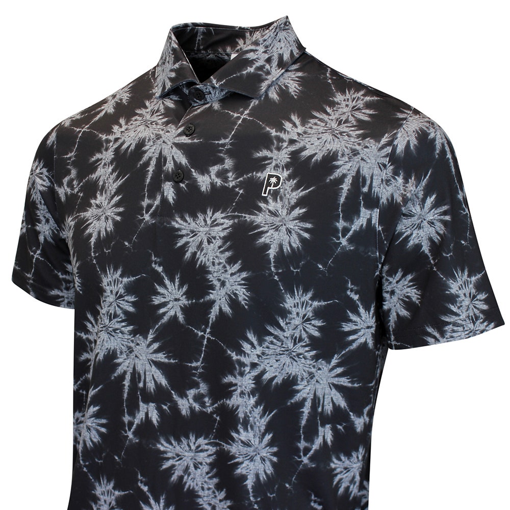 PUMA Golf Shirt - PTC Palm Polo - Black AW26