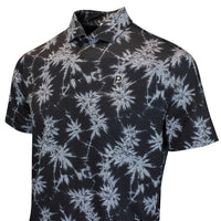 PUMA Golf Shirt - PTC Palm Polo - Black AW26