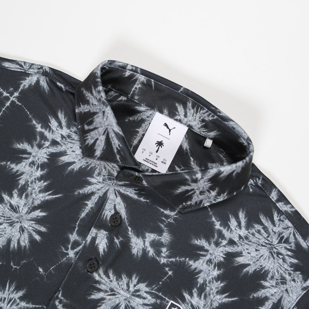 PUMA Golf Shirt - PTC Palm Polo - Black AW26