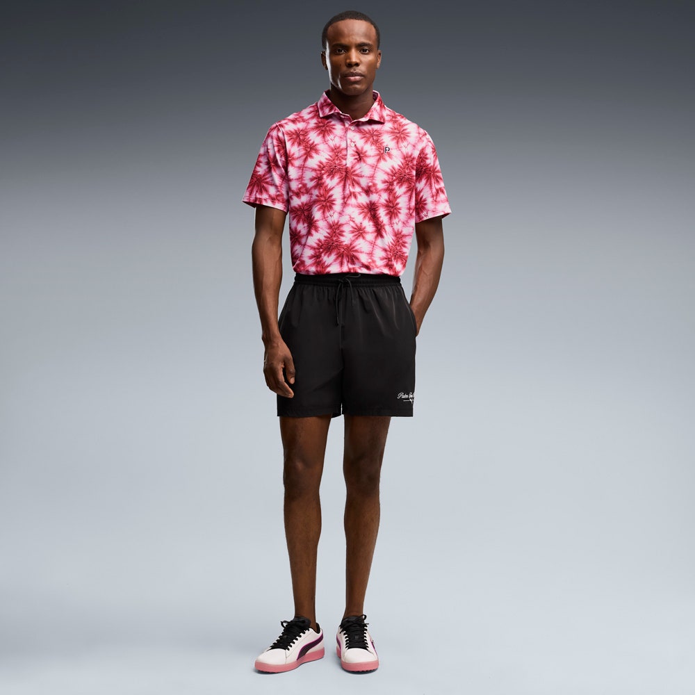 PUMA Golf Shirt - PTC Palm Polo - Warm White AW26