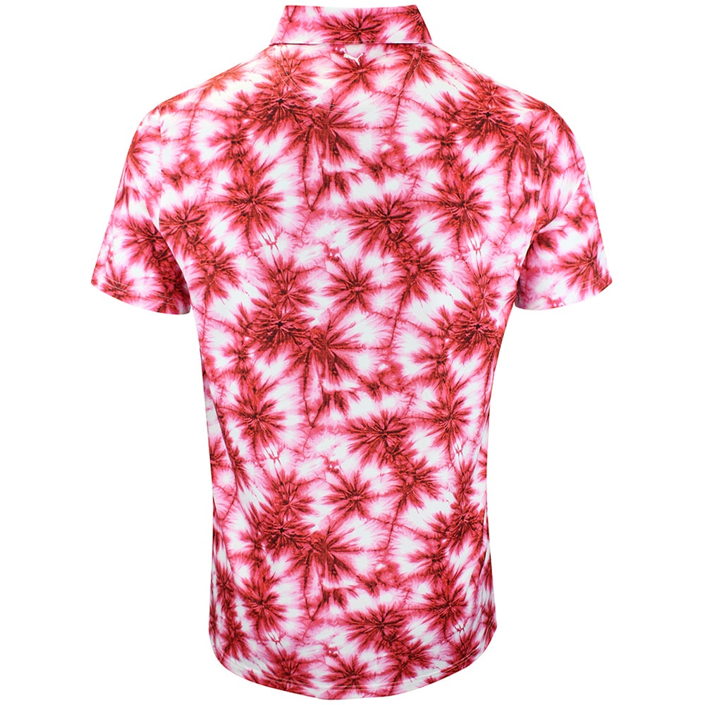PUMA Golf Shirt - PTC Palm Polo - Warm White AW26