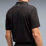 PUMA Golf Shirt - PTC Tipped Polo - Black AW26