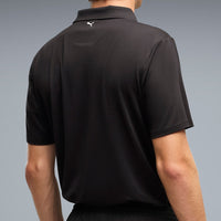 PUMA Golf Shirt - PTC Tipped Polo - Black AW26
