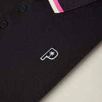 PUMA Golf Shirt - PTC Tipped Polo - Black AW26