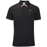 PUMA Golf Shirt - PTC Tipped Polo - Black AW26