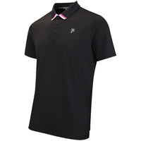 PUMA Golf Shirt - PTC Tipped Polo - Black AW26