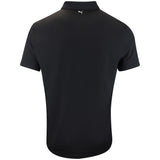 PUMA Golf Shirt - PTC Tipped Polo - Black AW26
