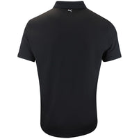 PUMA Golf Shirt - PTC Tipped Polo - Black AW26