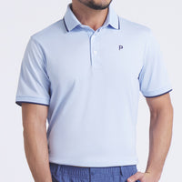 PUMA Golf Shirt - PTC Tipped Polo - Haute Tropic AW25