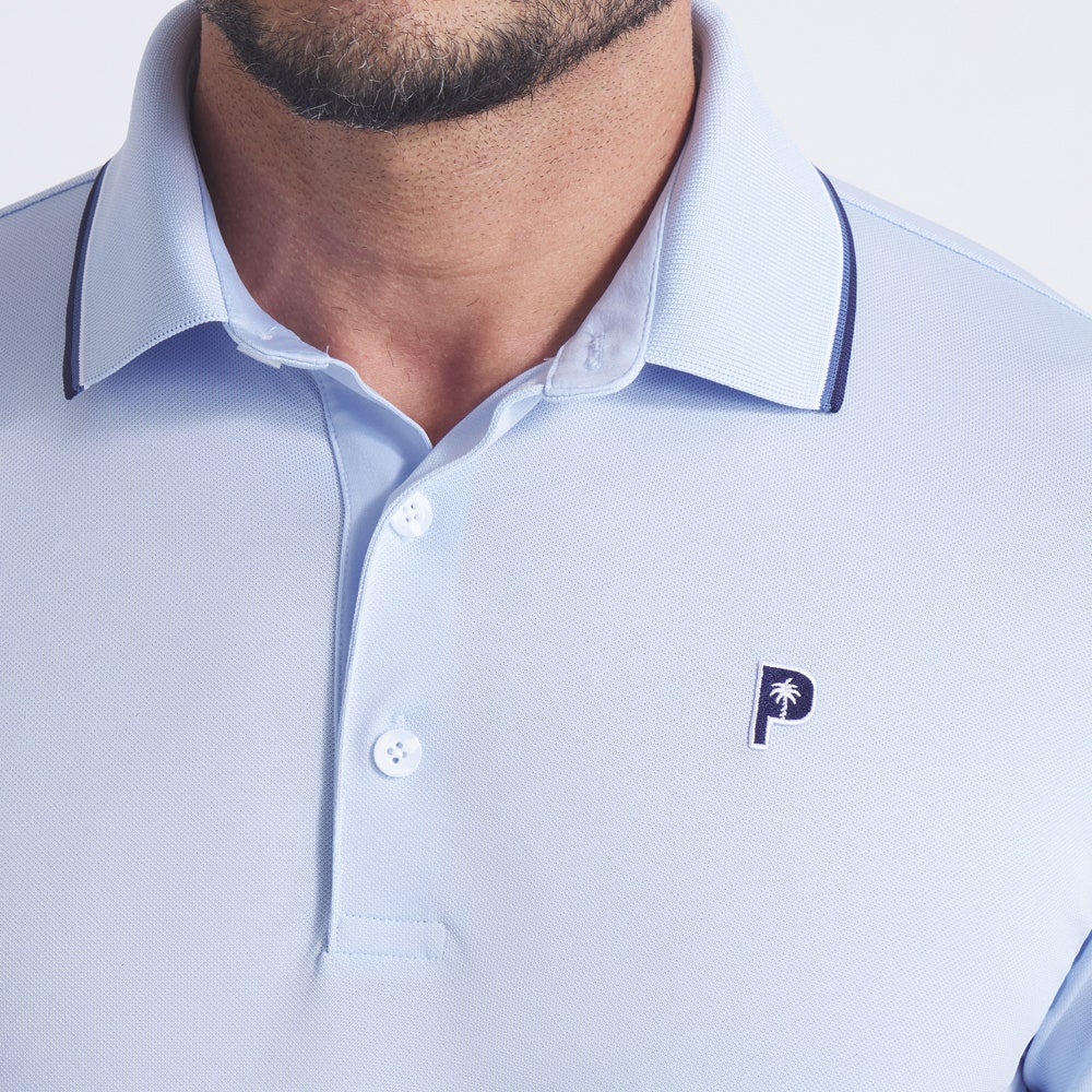 PUMA Golf Shirt - PTC Tipped Polo - Haute Tropic AW25
