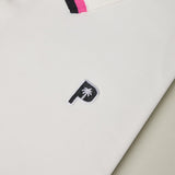 PUMA Golf Shirt - PTC Tipped Polo - Warm White AW26