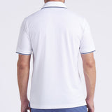 PUMA Golf Shirt - PTC Tipped Polo - White Glow AW25