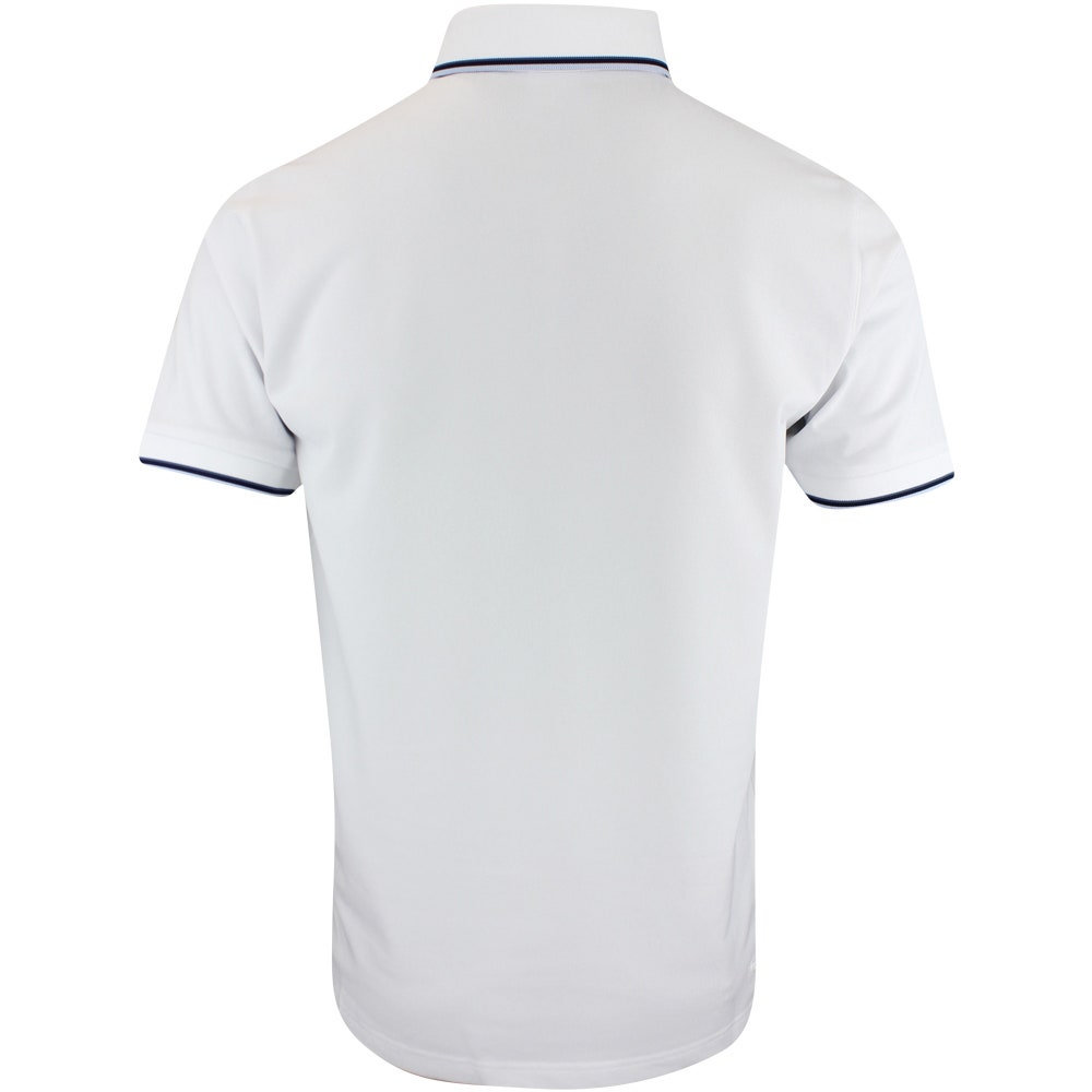 PUMA Golf Shirt - PTC Tipped Polo - White Glow AW25
