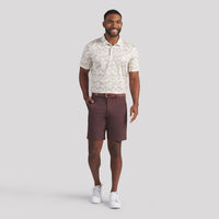 PUMA Golf Shirt - Pure 2.0 Floral Polo - Warm White SS26