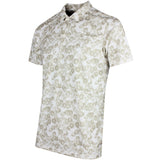 PUMA Golf Shirt - Pure 2.0 Floral Polo - Warm White SS26