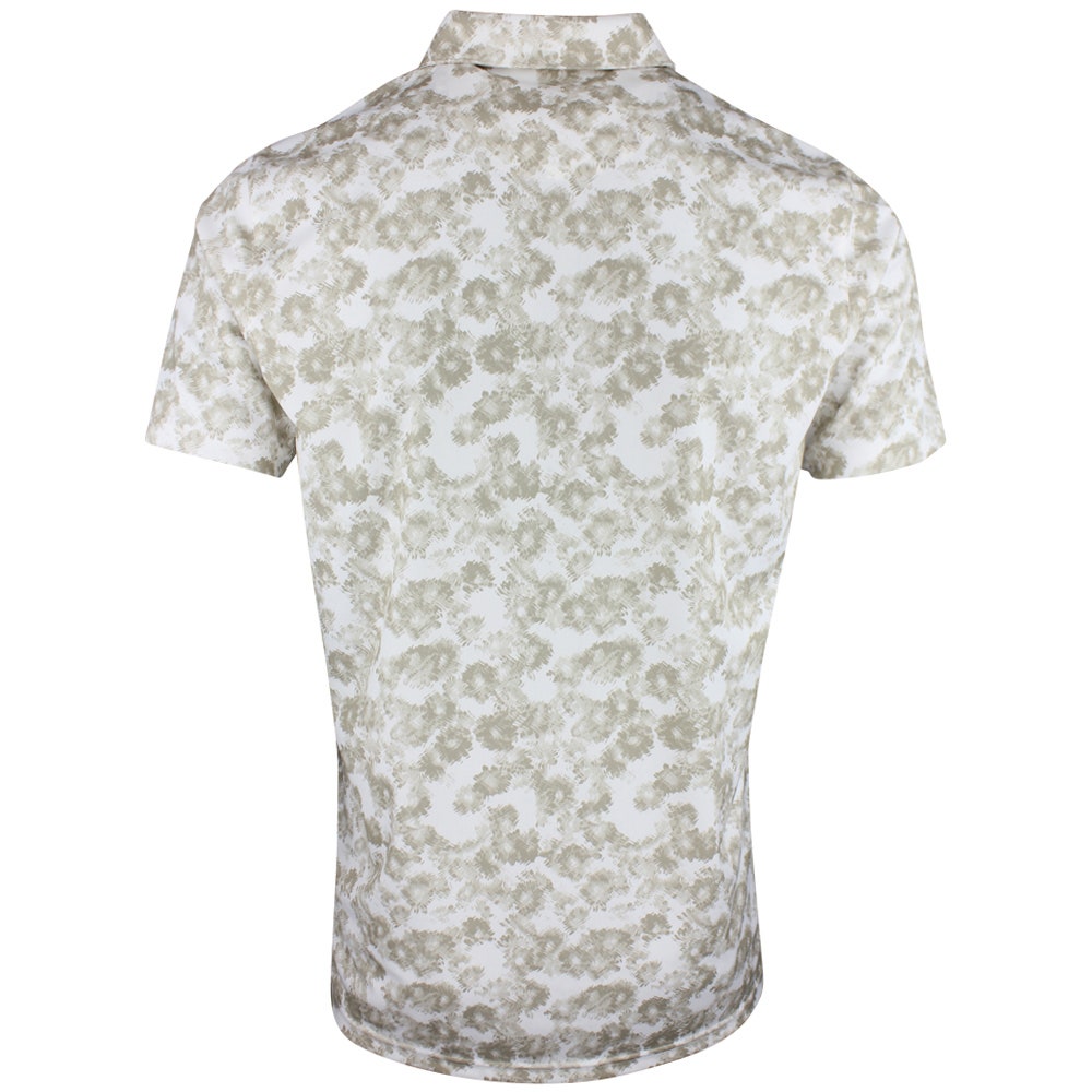 PUMA Golf Shirt - Pure 2.0 Floral Polo - Warm White SS26