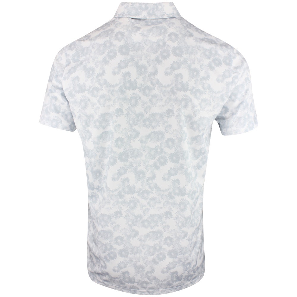 PUMA Golf Shirt - Pure 2.0 Floral Polo - White Glow SS26