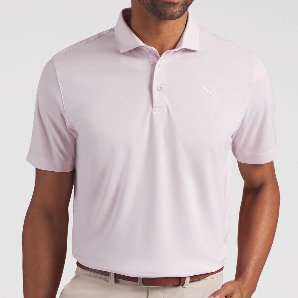 PUMA Golf Shirt - Pure 3.0 Polo - Powder Pink AW26