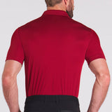 PUMA Golf Shirt - Pure Solid Polo - Intense Red AW24