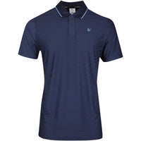PUMA Golf Shirt - RC Mattr Jacquard Polo - Deep Navy SS26