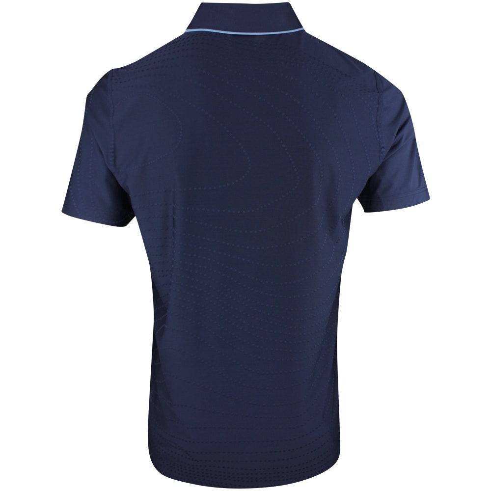 PUMA Golf Shirt - RC Mattr Jacquard Polo - Deep Navy SS26